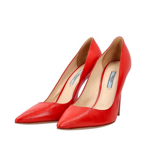 prada saffiano pointed-toe pumps|prada pumps sale.